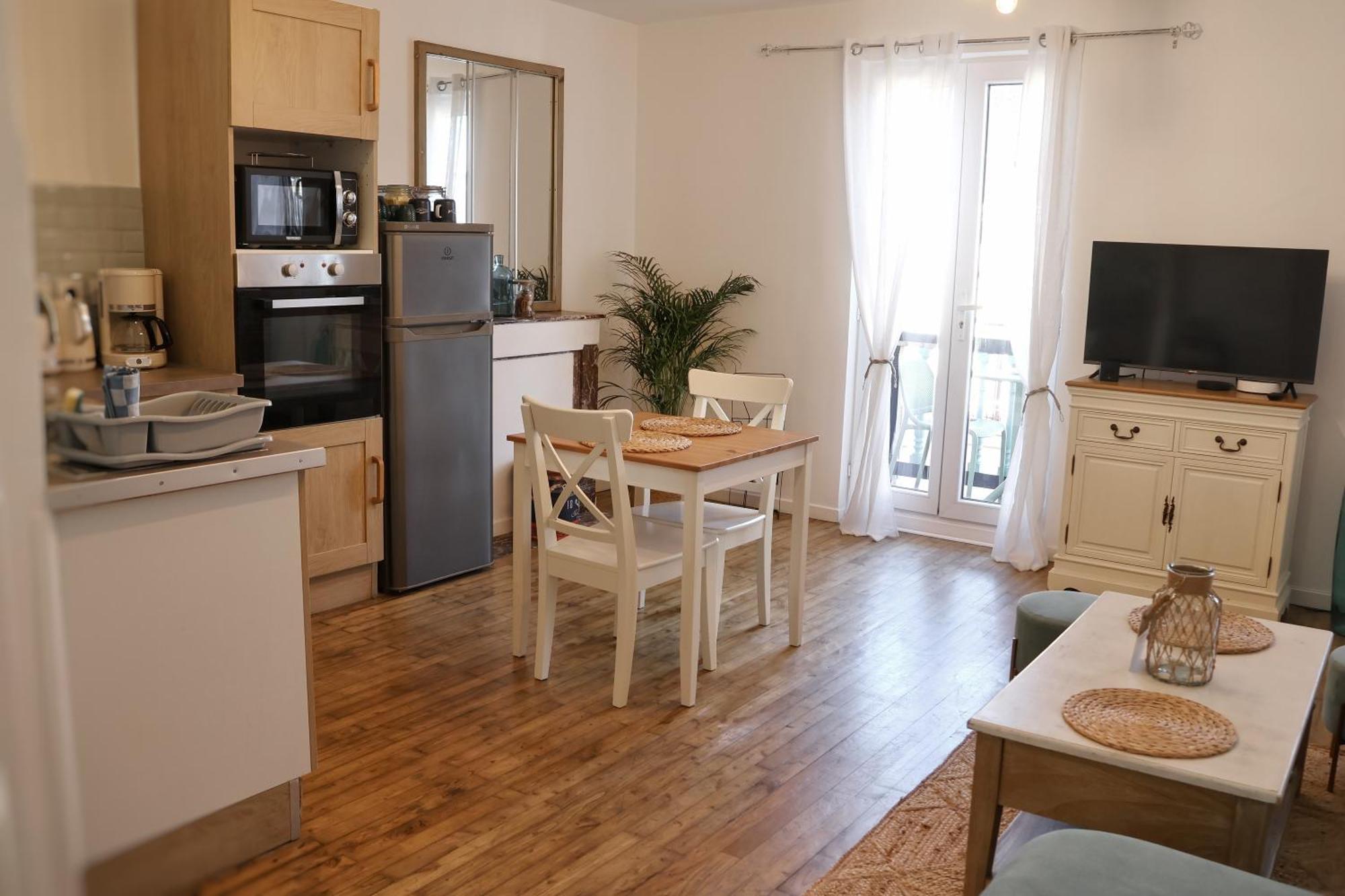 Le 8 ∙ Appartement Cosy Avec Balcon Vue Sur Mer Mers-les-Bains Εξωτερικό φωτογραφία